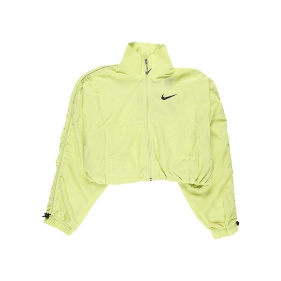 NIKE cropped track jacket- limelight - Picture 6 of 6